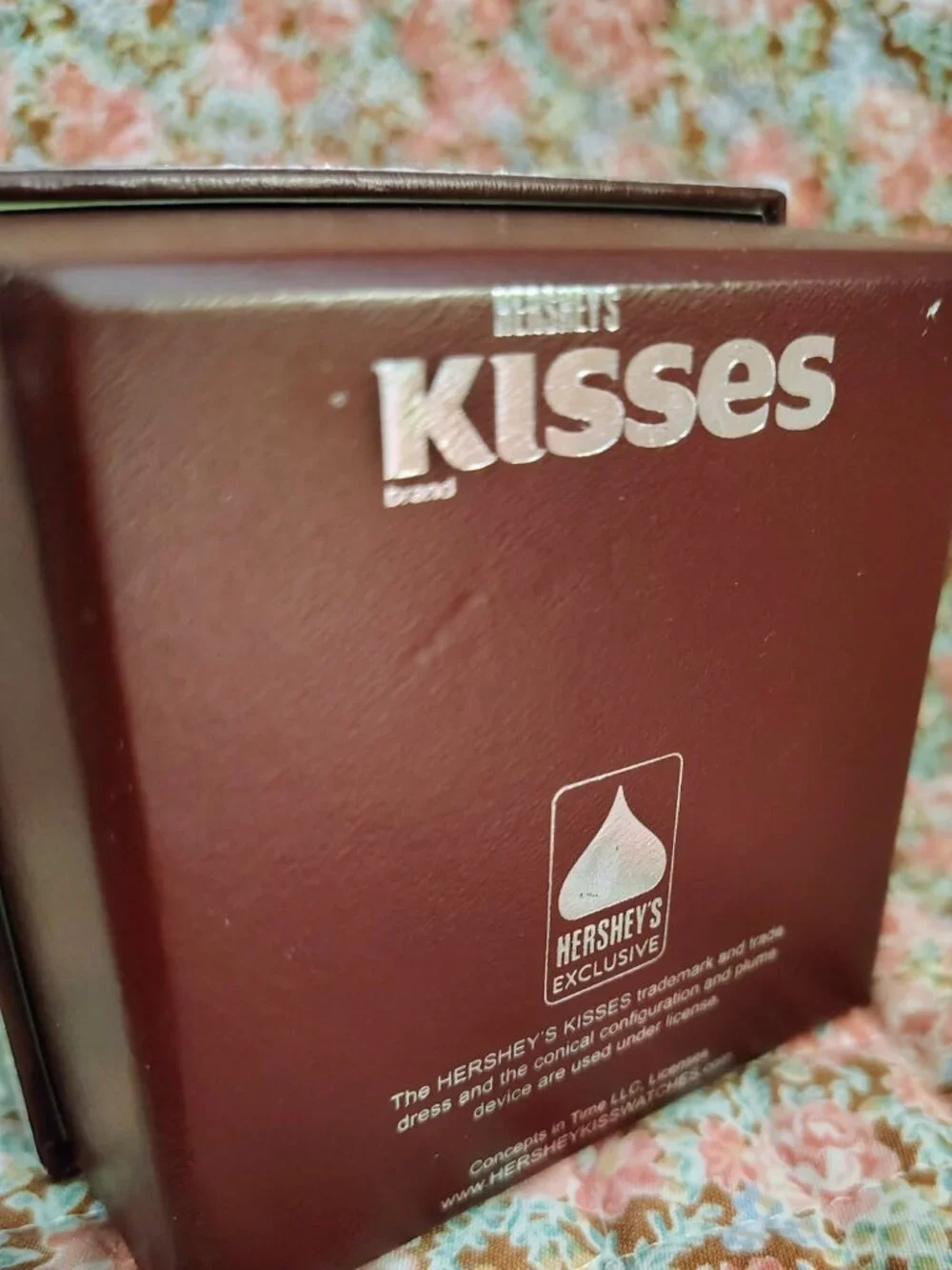 NWT NIB Hershey Kiss watch features a rose gold-toned band MSRP 150